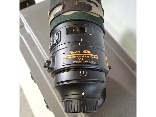 Camera lens, nikon, af-s nikor 400mm 1:2.8e fl ed - afbeelding 5 van  9