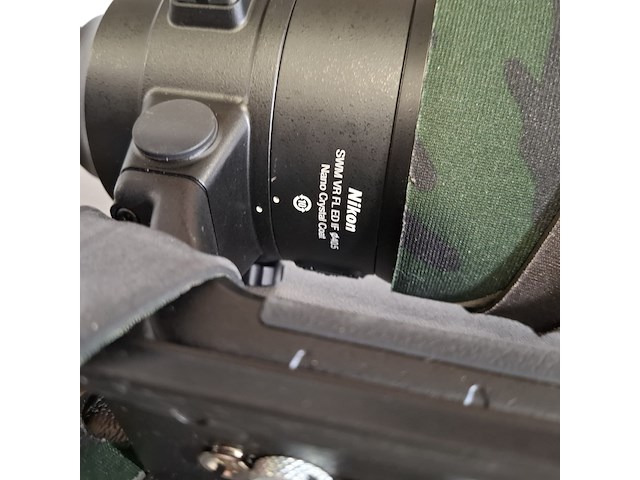 Camera lens, nikon, af-s nikor 400mm 1:2.8e fl ed - afbeelding 8 van  10