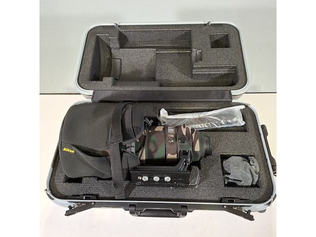 Camera lens, nikon, af-s nikor 400mm 1:2.8e fl ed - afbeelding 10 van  10