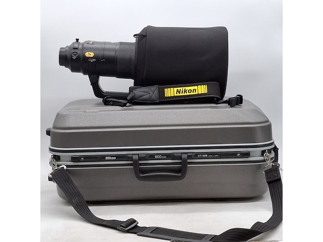 Camera lens, nikon, af-s nikor 600mm 1:4e fl ed - afbeelding 1 van  10