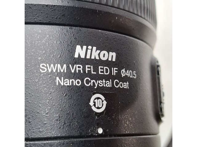 Camera lens, nikon, af-s nikor 600mm 1:4e fl ed - afbeelding 8 van  10