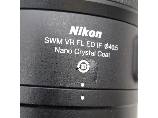 Camera lens, nikon, af-s nikor 600mm 1:4e fl ed - afbeelding 7 van  10