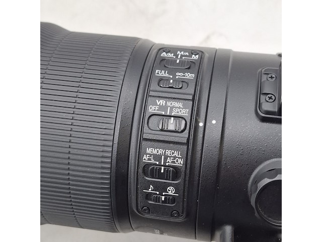 Camera lens, nikon, af-s nikor 600mm 1:4e fl ed - afbeelding 7 van  10