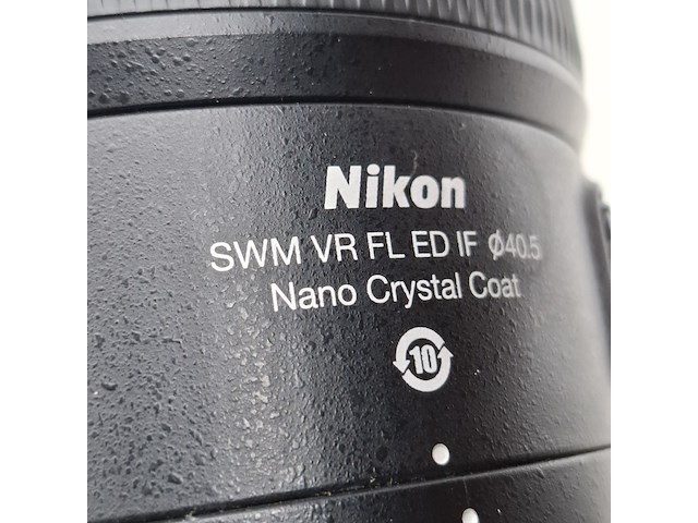 Camera lens, nikon, af-s nikor 600mm 1:4e fl ed - afbeelding 8 van  10