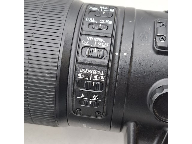Camera lens, nikon, af-s nikor 600mm 1:4e fl ed - afbeelding 7 van  10