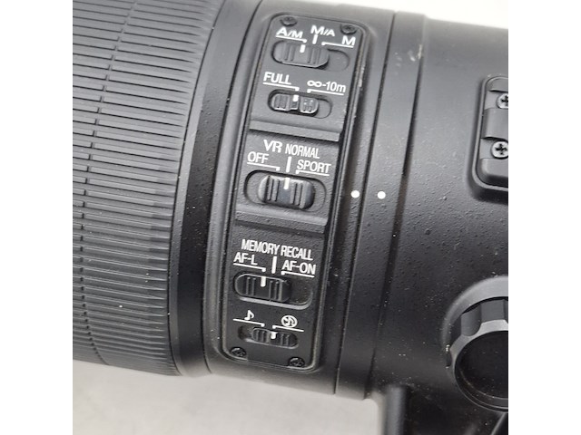 Camera lens, nikon, af-s nikor 600mm 1:4e fl ed - afbeelding 9 van  11