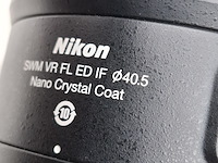 Camera lens, nikon, af-s nikor 600mm 1:4e fl ed - afbeelding 9 van  10
