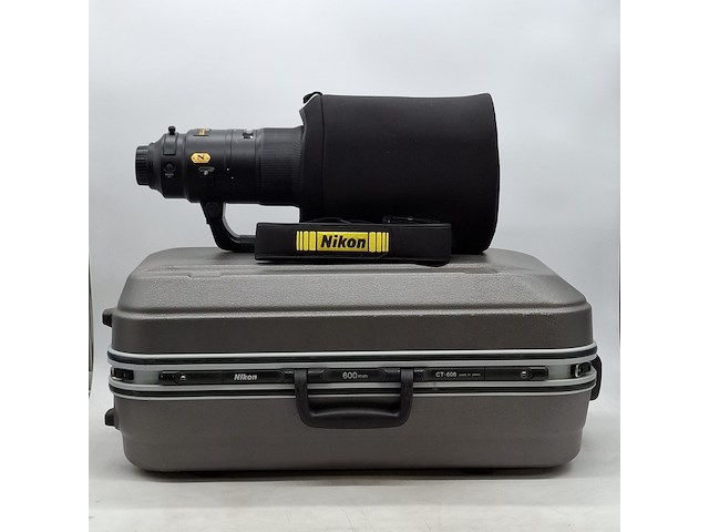 Camera lens, nikon, af-s nikor 600mm 1:4e fl ed - afbeelding 1 van  10