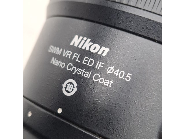 Camera lens, nikon, af-s nikor 600mm 1:4e fl ed - afbeelding 8 van  10