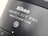 Camera lens, nikon, af-s nikor 600mm 1:4e fl ed - afbeelding 8 van  10