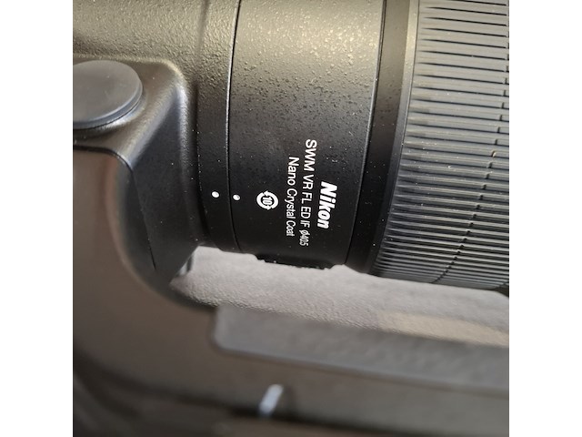 Camera lens, nikon, af-s nikor 600mm 1:4e fl ed - afbeelding 8 van  10
