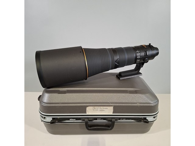 Camera lens, nikon, af-s nikor 600mm 1:4e fl ed - afbeelding 1 van  10