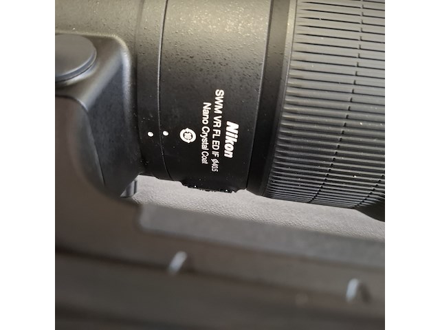 Camera lens, nikon, af-s nikor 600mm 1:4e fl ed - afbeelding 9 van  10