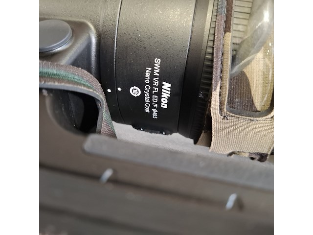 Camera lens, nikon, af-s nikor 600mm 1:4e fl ed - afbeelding 8 van  10
