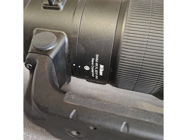 Camera lens, nikon, af-s nikor 600mm 1:4e fl ed - afbeelding 8 van  10