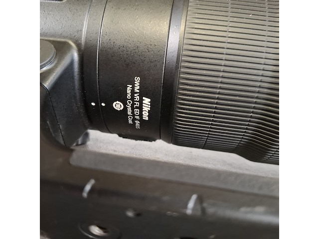 Camera lens, nikon, af-s nikor 600mm 1:4e fl ed - afbeelding 9 van  10