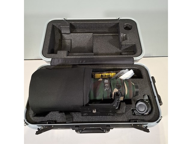 Camera lens, nikon, af-s nikor 600mm 1:4e fl ed - afbeelding 8 van  9