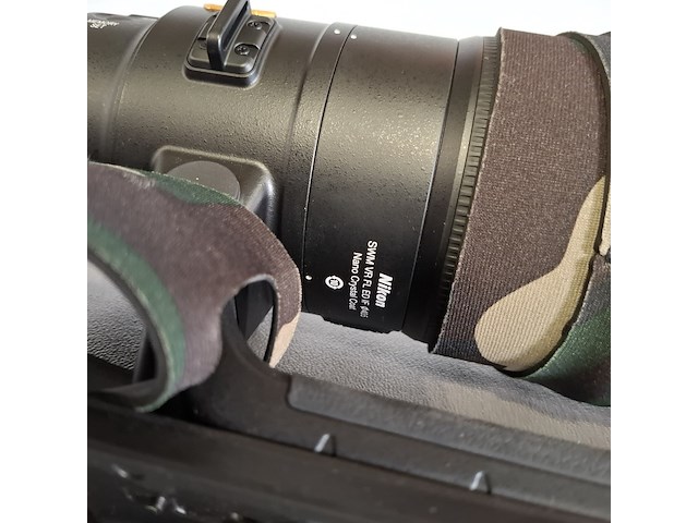 Camera lens, nikon, af-s nikor 600mm 1:4e fl ed - afbeelding 8 van  10