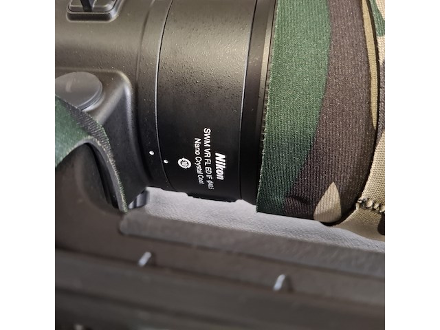 Camera lens, nikon, af-s nikor 600mm 1:4e fl ed - afbeelding 8 van  10