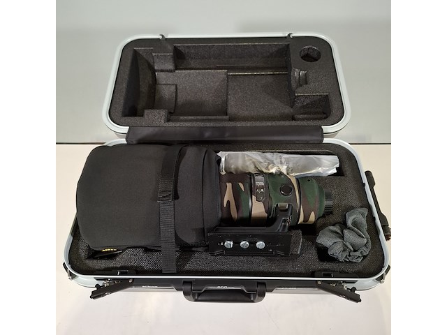 Camera lens, nikon, af-s nikor 600mm 1:4e fl ed - afbeelding 10 van  10