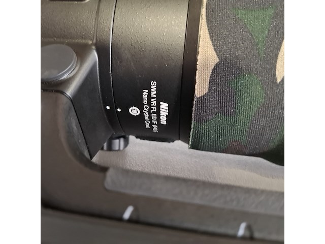 Camera lens, nikon, af-s nikor 600mm 1:4e fl ed - afbeelding 8 van  10