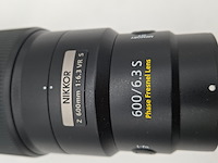 Camera lens, nikon, nikkor z 600mm 1:6.3 vr s - afbeelding 10 van  12