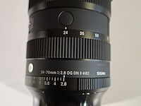 Camera lens, sigma, 24-70mm 1:2.8 dg dn ii - afbeelding 5 van  10