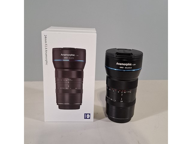 Camera lens, sirui, anamorphic 1.33x 24mm f2.8 - afbeelding 1 van  8