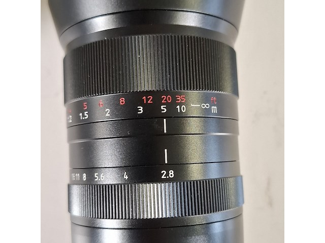 Camera lens, sirui, anamorphic 1.33x 24mm f2.8 - afbeelding 3 van  8