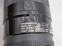 Camera lens, sony, sel55210 - afbeelding 11 van  15
