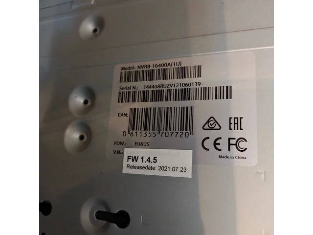 Camera systeem, provision, nvr8-16400a - afbeelding 4 van  10