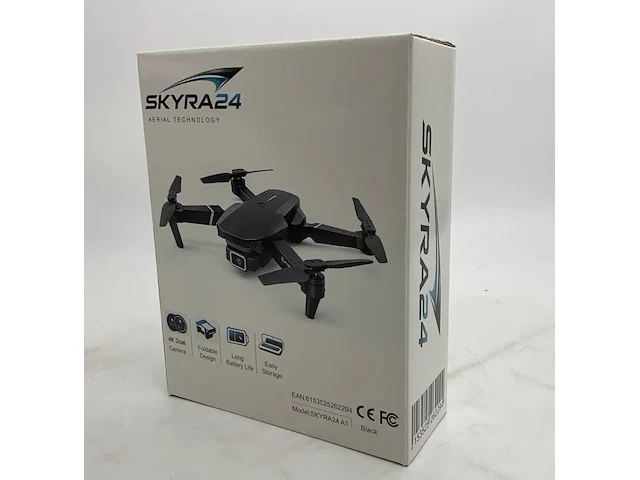 Cameradrone skyra24, a1, zwart - afbeelding 1 van  10