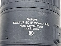 Cameralens, nikon, af-s micro nikkor 105mm 1:2.8g ed - afbeelding 7 van  8