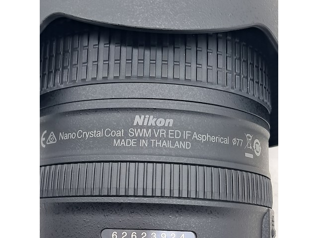 Cameralens, nikon, af-s nikkor 24-120mm 1.4 g ed - afbeelding 4 van  9