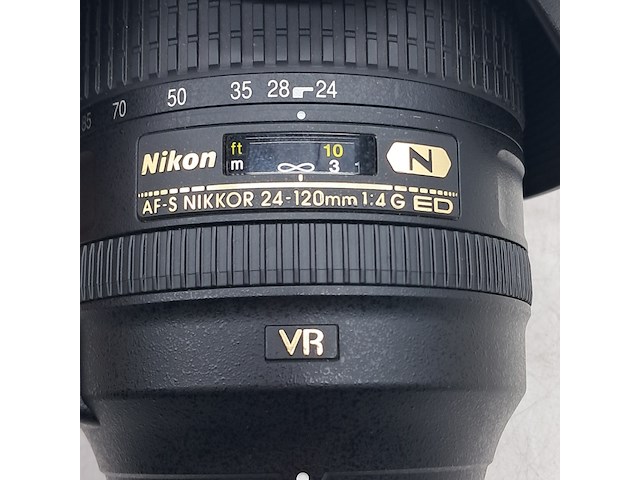 Cameralens, nikon, af-s nikkor 24-120mm 1.4 g ed - afbeelding 4 van  8