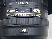 Cameralens, nikon, af-s nikkor 24-120mm 1.4 g ed - afbeelding 4 van  8