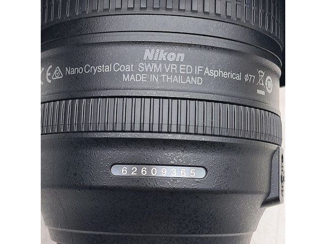 Cameralens, nikon, af-s nikkor 24-120mm 1.4 g ed - afbeelding 6 van  8