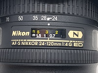 Cameralens, nikon, af-s nikkor 24-120mm 1.4 g ed - afbeelding 8 van  10