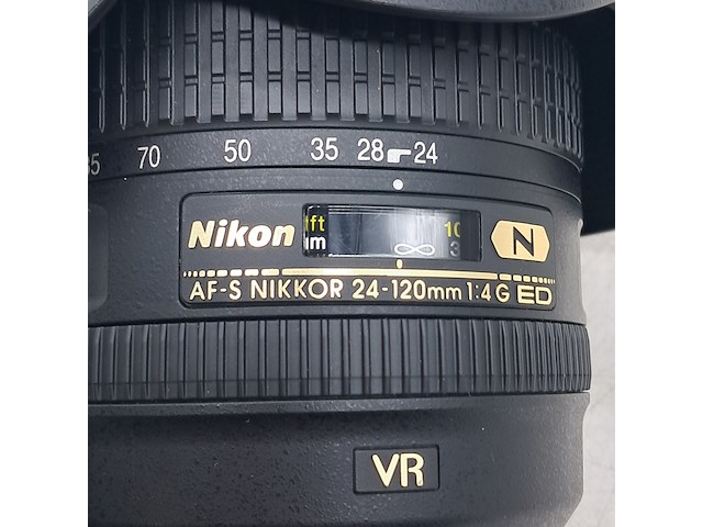 Cameralens, nikon, af-s nikkor 24-120mm 1.4 g ed - afbeelding 5 van  8