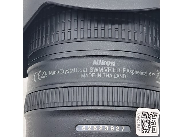 Cameralens, nikon, af-s nikkor 24-120mm 1:4 g ed - afbeelding 4 van  8