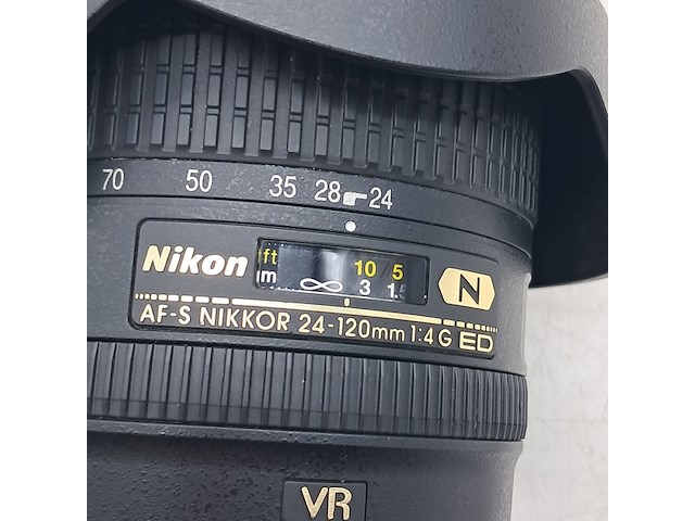 Cameralens, nikon, af-s nikkor 24-120mm 1:4 g ed - afbeelding 5 van  8