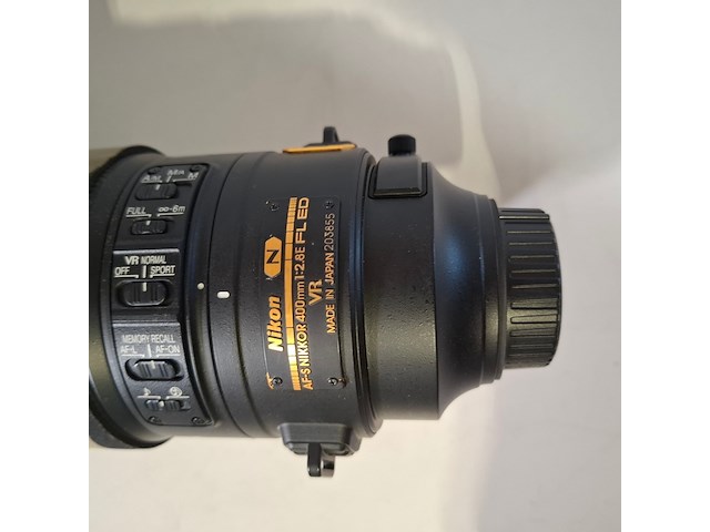 Cameralens, nikon, af-s nikkor 400mm 1:2.8e fl ed vr - afbeelding 6 van  8