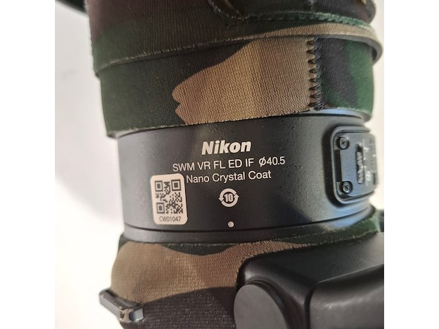 Cameralens, nikon, af-s nikkor 400mm 1:2.8e fl ed vr - afbeelding 5 van  8