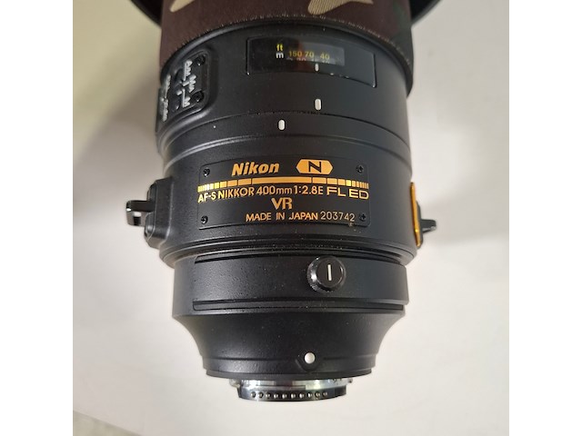 Cameralens, nikon, af-s nikkor 400mm 1:2.8e fled - afbeelding 6 van  8