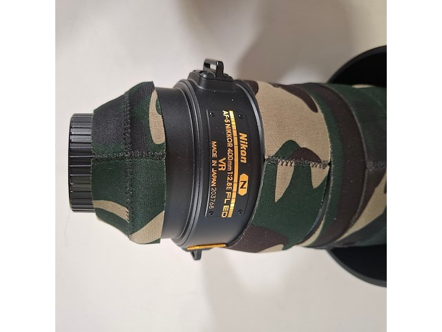 Cameralens, nikon, af-s nikkor 400mm 1:2.8e fled - afbeelding 6 van  8