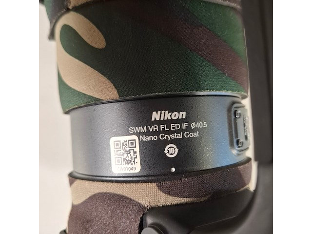 Cameralens, nikon, af-s nikkor 600mm 1:4e fl ed vr - afbeelding 5 van  9