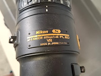 Cameralens, nikon, af-s nikkor 600mm 1:4e fled vr - afbeelding 6 van  8