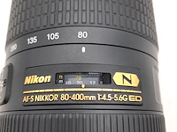Cameralens, nikon, af-s nikkor 80-400mm 1:4.5-5.6g ed - afbeelding 7 van  12