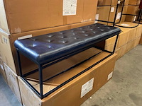 Cameron leren bank - afbeelding 10 van  13