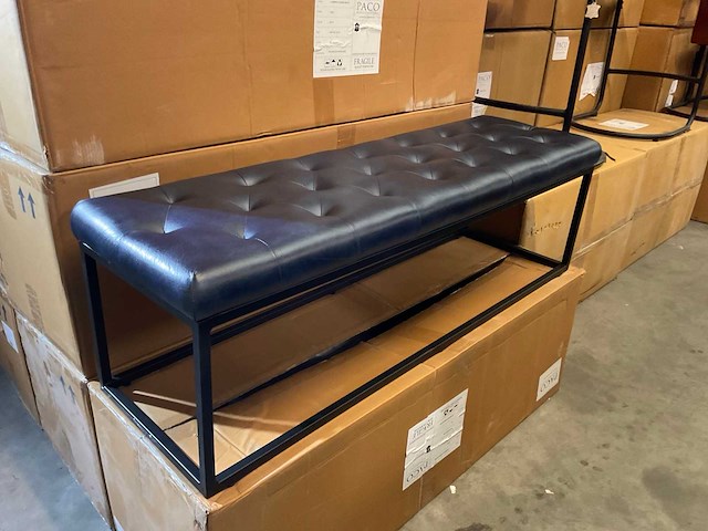 Cameron leren bank - afbeelding 10 van  13